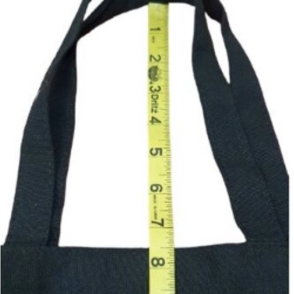 Reformation Canvas Tote Bag Black and White Shopping Bag NWOT - Picture 5 of 7